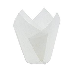 White Tulip Baking Cups - 200 count