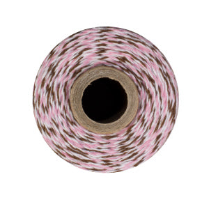 IceCream Twine - Pink, Brown & White Bakers Twine