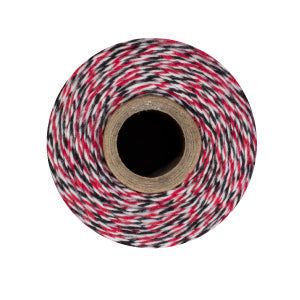 Ladybug Twine - Red, Black & White Bakers Twine