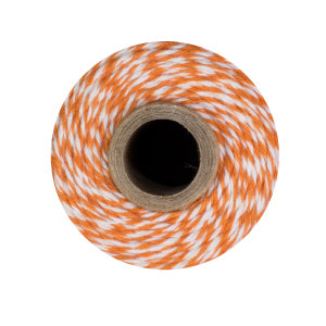 Orange & White Bakers Twine