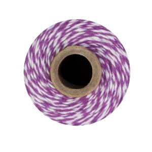 Purple & White Bakers Twine