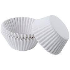 (WHOLESALE) Std White Cupcake Liners  2 x 1 1/4 - 20500 count